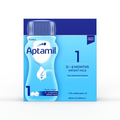 APTAMIL 1, mišinys, 2vnt., 200 ml