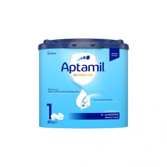 APTAMIL 1, pieno mišinys nuo gimimo, 400 g