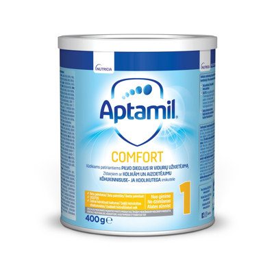 APTAMIL COMFORT 1, milteliai, 400 g