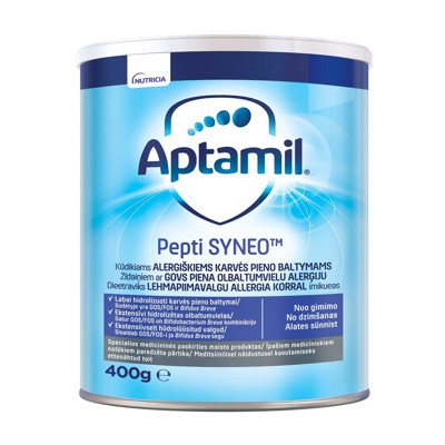 APTAMIL PEPTI SYNEO, milteliai, 400 g