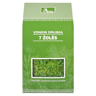 AQUA AMBER 7 ŽOLĖS, druska voniai, 500 g