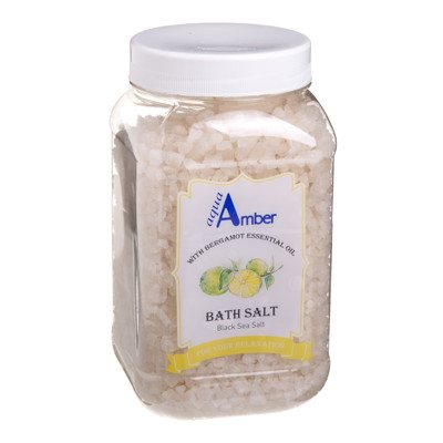 AQUA AMBER, druska voniai su bergamočių eteriniu aliejumi, 630 g