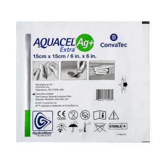 AQUACEL AG + EXTRA tvarstis, x 15 cm, 5 vnt., 15 cm