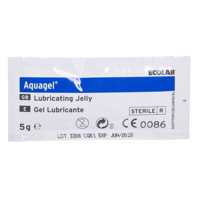 AQUAGEL, Universalus, sterilus lubrikantas, 5 g