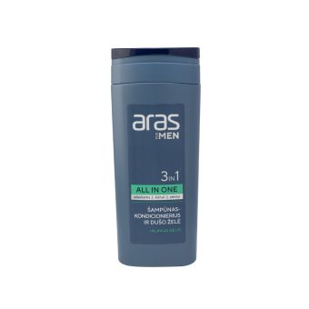 ARAS šampūnas-kondicionierius ir dušo želė 3 IN 1, 250 ml