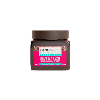 ARGANICARE atkuriamoji plaukų kaukė su keratinu, 500 ml