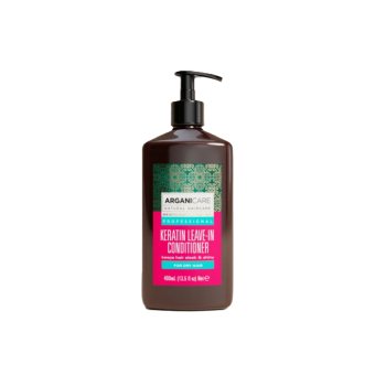 ARGANICARE nenuskalaujamas kondicionierius su keratinu, 400 ml