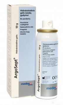 ARGOSEPT hidrokoloidinis gelis, 50 g