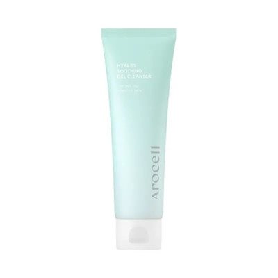AROCELL Hyal B5 Soothing Gel Cleanser, gelinis veido prausiklis su hialurono rūgštimi, 120 ml