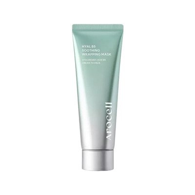 AROCELL Hyal B5 Soothing Wrapping Mask, nuimama plėvelinė veido kaukė su hialurono rūgštimi, 80 ml