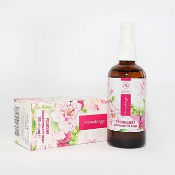 AROMATIKA natūralus hidrolatas rožių vanduo su purkštuku, 100 ml