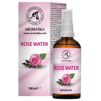 Aromatinis rožių vanduo hidrolatas su purkštuvu ., 100 ml