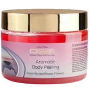 Aromatizuotas kūno pilingas rožių ir jų lapelių kvapo MON PLATIN DSM, 330 ml