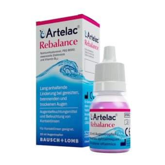 ARTELAC REBALANCE, lašai akims, 10 ml