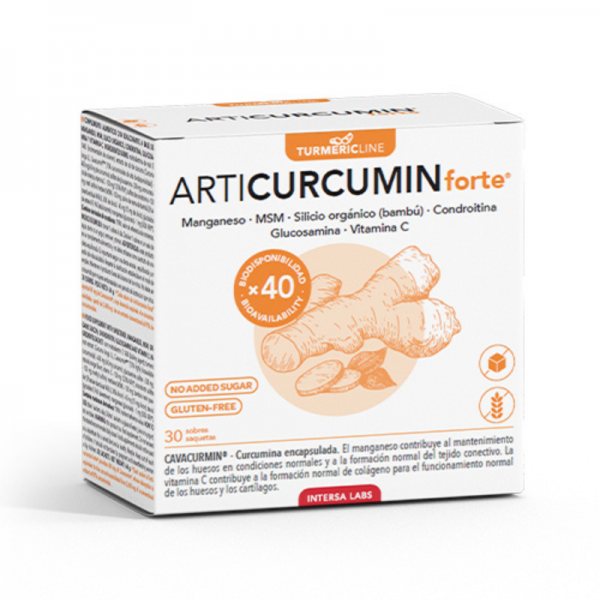 ARTICURCUMIN maisto papildas FORTE, 30 pak.