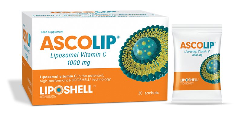 ASCOLIP Liposominis vitaminas C 1000 mg N30