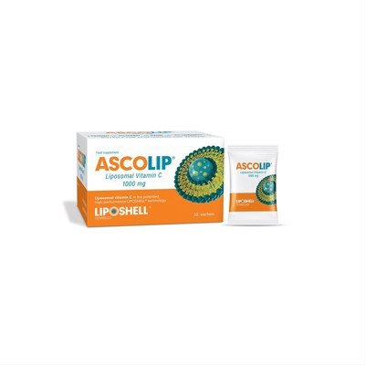 ASCOLIP, liposominis vitaminas C, skystas gelis, x 30 vnt., 5 ml