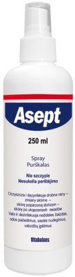 ASEPT SPRAY Antiseptinis purškalas, 250 ml