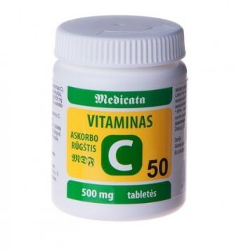 ASKORBO Rūgšties MDF 500 mg tabletės N50