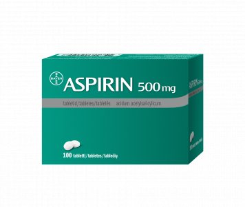 ASPIRIN 500 mg tabletės N100