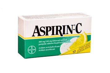 ASPIRIN-C 400 mg/240 mg šnypščiosios tabletės N10