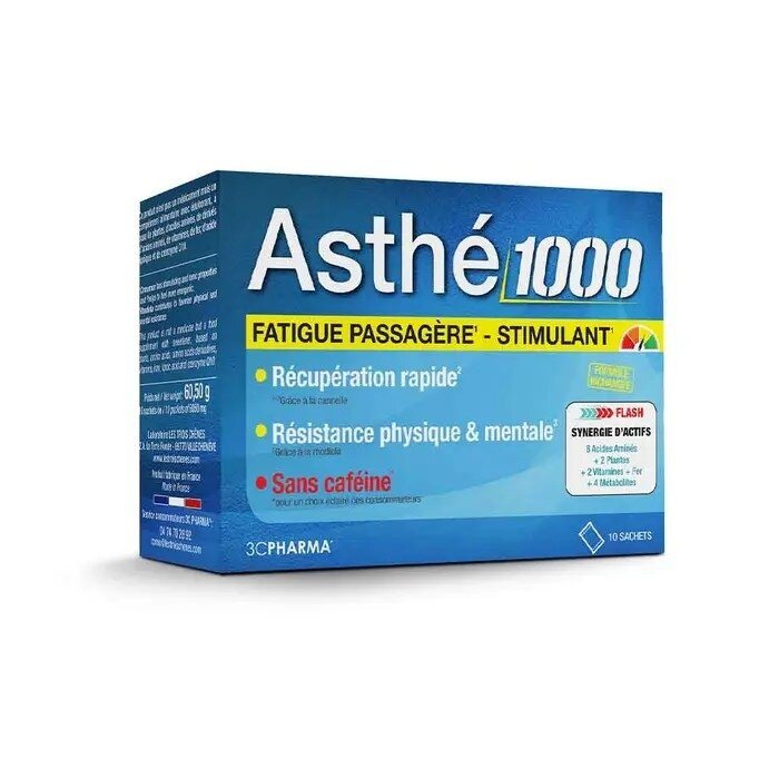 Asthe 1000 amino rūgščių, augalinių ekstraktų, vitaminų bei Q10 derinys, N10