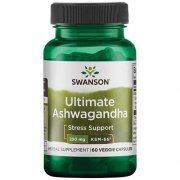 Ašvaganda (Ashwagandha) su KSM-66 ekstraktu SWANSON, 60 kaps.