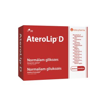 ATEROLIP D, 30 kapsulių