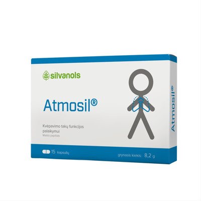 ATMOSIL, 15 kapsulių