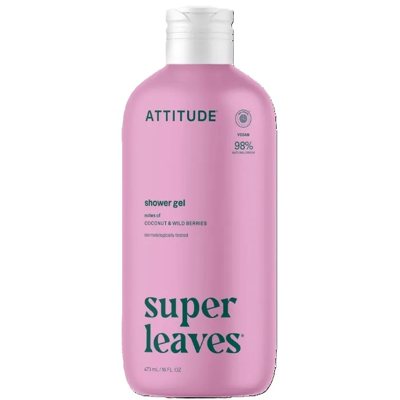 ATTITUDE, Dušo gelis „Cocunut & Wild Berries“, 473 ml