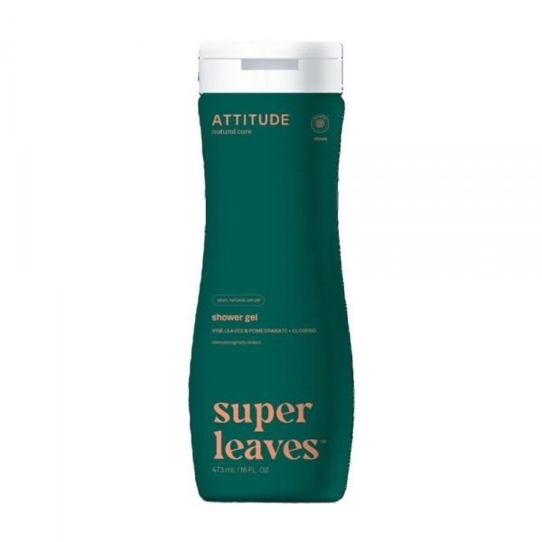ATTITUDE dušo gelis SUPER LEAVES GLOWING, 473 ml