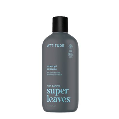 ATTITUDE, Dušo gelis vyrams „Eucalyptus & Sage“, 415 ml