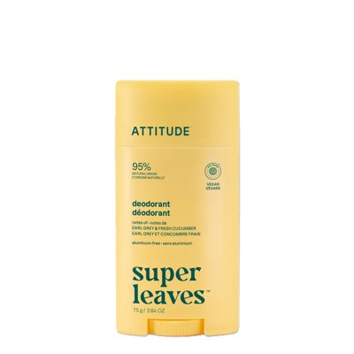 ATTITUDE, Pieštukinis dezodorantas „Earl Grey & Fresh Cucumber“, 75 g