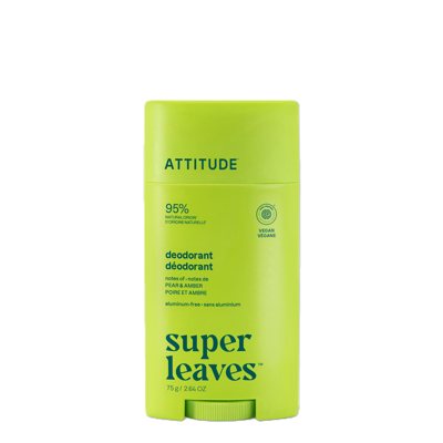 ATTITUDE, Pieštukinis dezodorantas „Pear & Amber“, 75 g