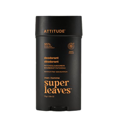 ATTITUDE, Pieštukinis dezodorantas vyrams „Patchouli & Bourbon“, 75 g