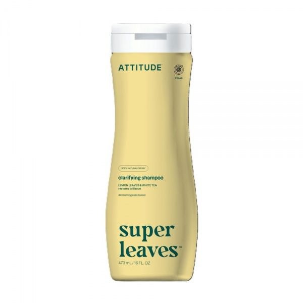 ATTITUDE plaukų šampūnas SUPER LEAVES CLARIFYING, 473 ml