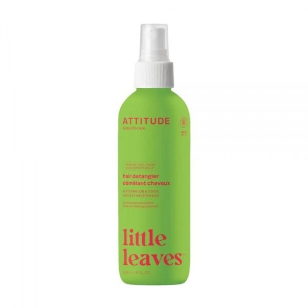 ATTITUDE purškiamas plaukų kondicionierius vaikams LITTLE LEAVES WATERMELON & COCO, 240 ml