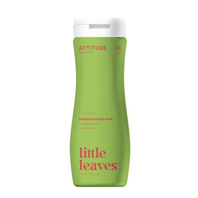 ATTITUDE, Šampūnas ir dušo gelis vaikams 2-IN-1 su arbūzų ir kokosų aromatu, 473 ml