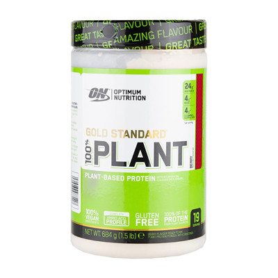 Augalinės kilmės baltymai ON™ Gold Standard Plant Uogų skonio, 684 g