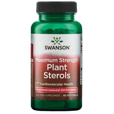 AUGALŲ STEROLIAI (FITOSTEROLIAI), 400 MG, 60 kapsulių