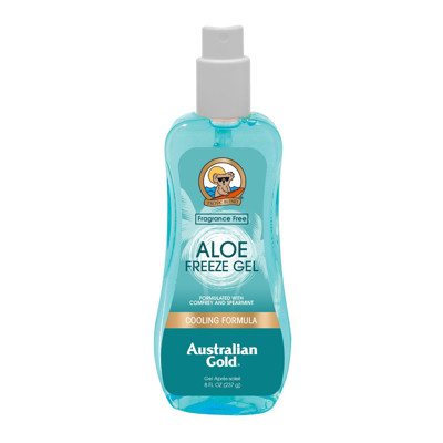 AUSTRALIAN GOLD ALOE FREEZE, drėkinamasis purškiamas gelis po deginimosi, 237 ml