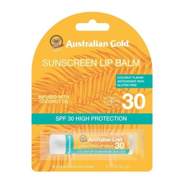 AUSTRALIAN GOLD apsauginis lūpų pieštukas SPF30, 4.2 g