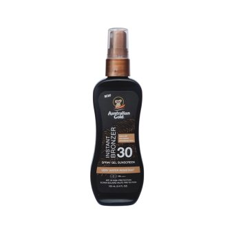 AUSTRALIAN GOLD apsauginis pienelis su natūraliais bronzantais, SPF 30, 100 ml