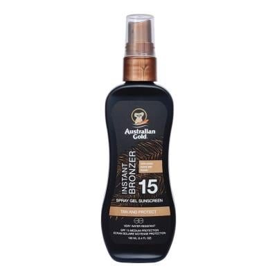 AUSTRALIAN GOLD apsaugos nuo saulės pienelis su bronzantais SPF15, 100 ml