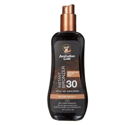AUSTRALIAN GOLD apsaugos nuo saulės pienelis su bronzantais SPF30, 237 ml