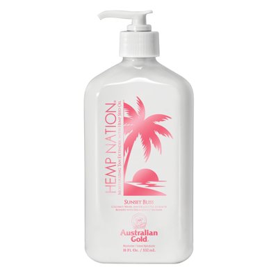 AUSTRALIAN GOLD drėkinamasis kremas HEMP NATION SUNSET BLISS, 535 ml