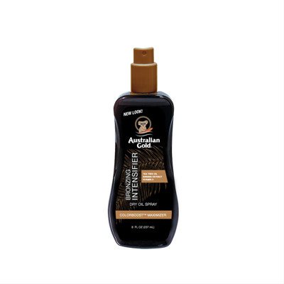 AUSTRALIAN GOLD, įdegį skatinantis aliejus su bronzantais, 237 ml