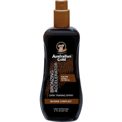 AUSTRALIAN GOLD įdegį skatinantis pienelis su bronzantais Accelerator, 237 ml