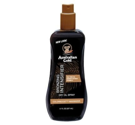 AUSTRALIAN GOLD įdegį skatinantis sausas aliejus su bronzantais Intensifier, 237 ml