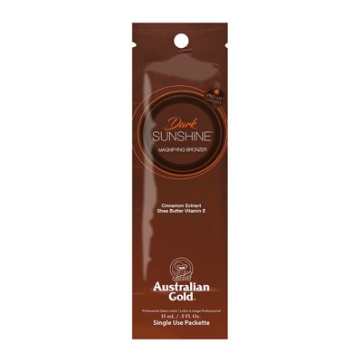 AUSTRALIAN GOLD įdegio kremas DARK SUNSHINE, 15 ml